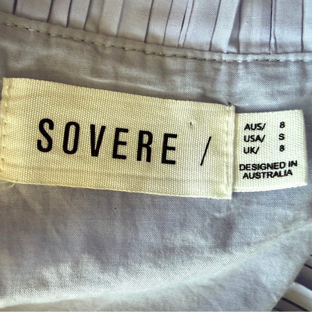 Sovere Studio NWOT Rapture Shift Pleated V-Neck Mini, Lavender, szS - Picture 11 of 15